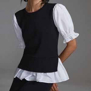 Anthropologie | Layered Ruffle Top